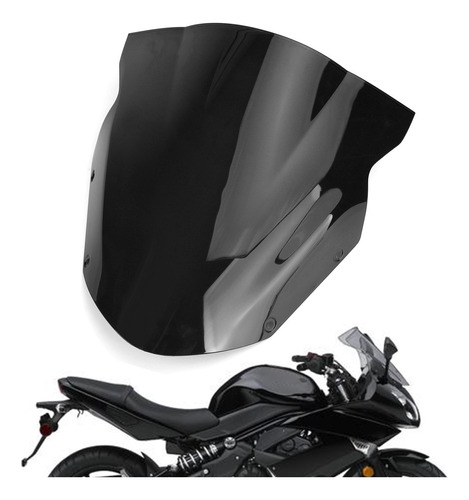 Parabrisas Moto Para Kawasaki Ninja 650 Er6f 2009-2011 Negro