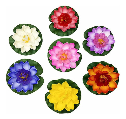 Xizhi Artificial Floating Foam Loto Flotante 7 Piezas
