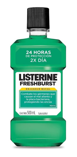 Listerine Fresh Burst Enjuague Bucal X 500ml