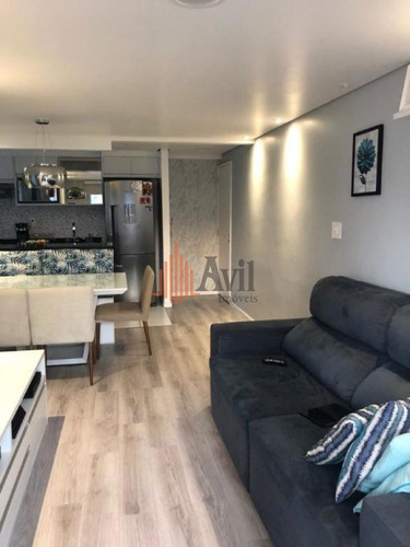 Imagem 6 de 9 de Apartamento Com 2 Dormitórios À Venda, 62 M² Por R$ 550.000,00 - Ipiranga - São Paulo/sp - Av5480
