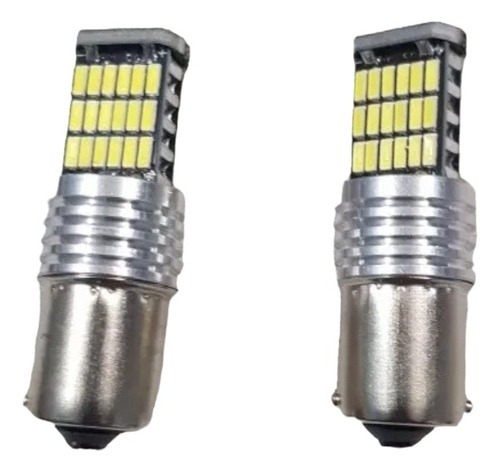 2x Led 1156 (ba15s) Canbus Blanco Ultrabrillanta