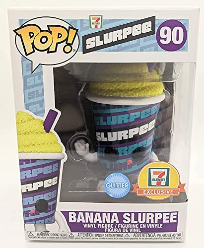 Funko Pop 7 Once Diamante Slurpee Banana 90 Slurpee Tg3nc