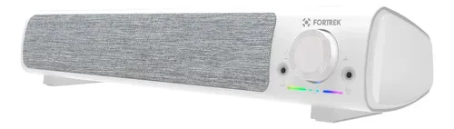 Caixa De Som Soundbar Gamer Home Theater Fortrek Sonar Branco 127/220v 60 Hz 20 Khz