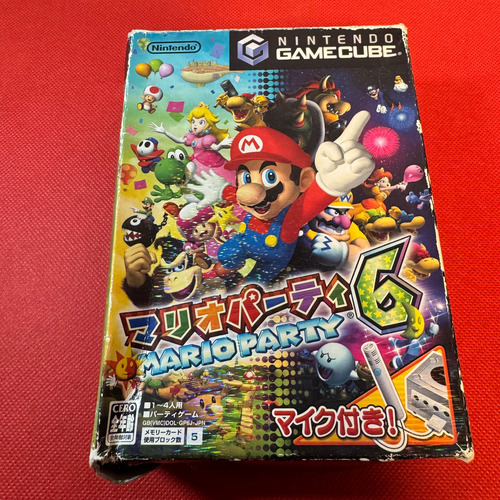 Mario Party 6 Nintendo Game Cube Gc Japones Original (Usado)