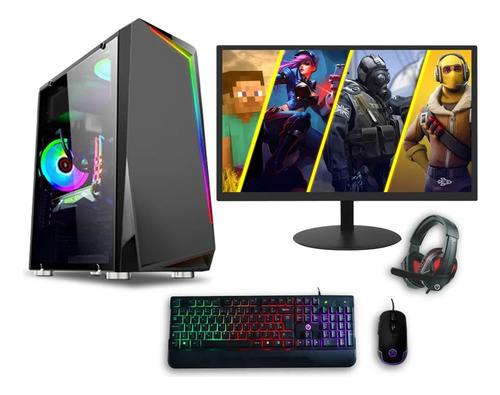 Pc Game Streamer I7 16gb Ssd Monitor Kit Gamer Placa Wifi