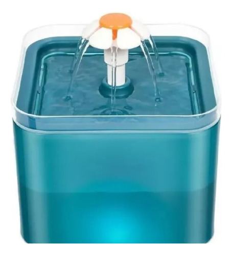 Bebedero Fuente De Agua Electrico 2.0 Lpileta Bebedero Verde