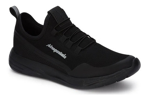 Tenis Aeropostale Negro Deportivo Haberock 2772 Original