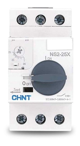 Guardamotor 1,6 - 2,5 A Chint Ns2-25x