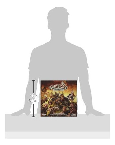 Juego De Mesa Zombicide, La Plaga Negra/cooperativo