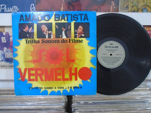 Lp - Amado Batista / Trilha Sonora Do Filme - Vermelho