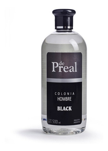 De Preal Colonia Hombre Black Envase Plástico X500ml