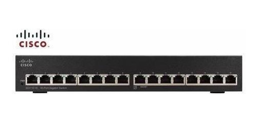 Imagen 3 de 6 de Switch Cisco Sg110-16 16 Puertos Gigabite Lan Plug & Play