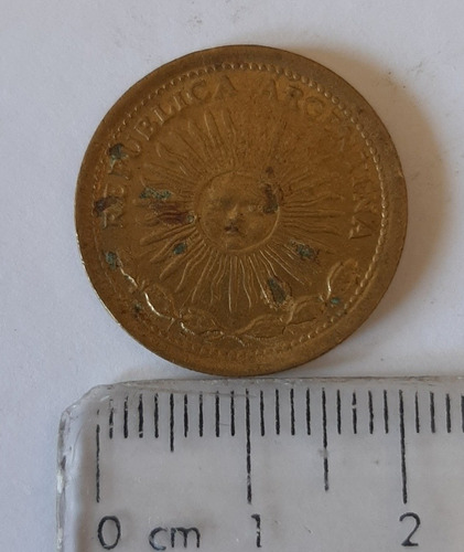Moneda Argentina 1 Peso Año 1974 (Usado)