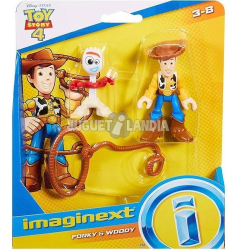 Fisher Price Toy Story Imaginext Fig. Tienda Of. Gbg89-gbg90