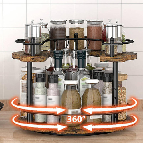 360 Grados Organizador De Especias Giratorias De Condimentos