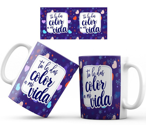 Mug  Taza Amor Regalo San Valentin Parejas 14