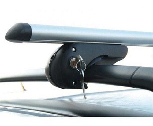Imagen 3 de 5 de Barras Porta Equipaje Oval Con Llave T-cross Suran