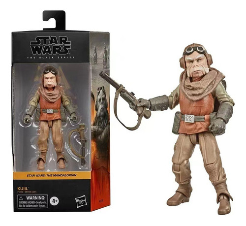. Figura De Acción Modelo Star Wars Kuiil De 6 Pulgadas,