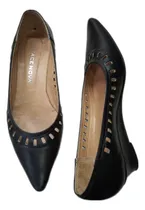Comprar Zapato Stilettos De Vestir Color Negro Poco Uso Impecable