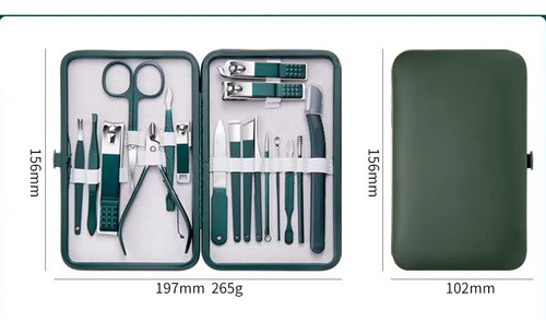 Kit Profesional Para El Cuidado De Las Uñas Ouriner 18pc