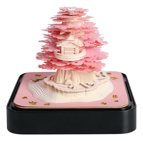Bloc De Notas 3d Treehouse Calendar Castle