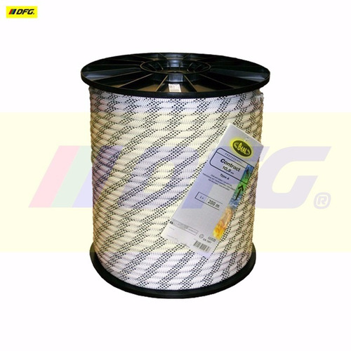 Imagen 2 de 4 de Cuerda Semiestática Beal Contract 10.5 Mm X 200 Mts Arnes