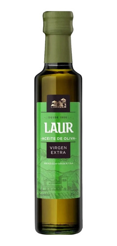 Aceite De Oliva Laur Extra Virgen 250 Ml.