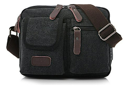 Bolsa De Hombro  Pequeño Vendimia Crossbody Lienzo Monedero 