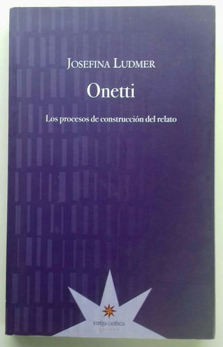 Onetti -Los procesos de construcción del relato-, de Josefina Ludmer. Editorial Eterna Cadencia en español