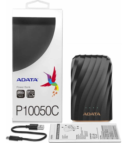 Ap10050c-usbccbk Bateria Externa Adata Powerbank