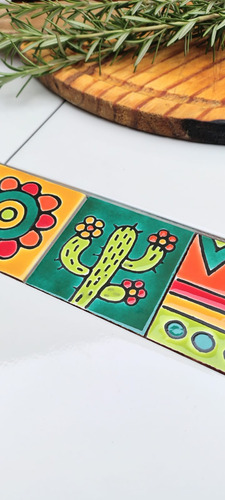 Guardas Mexicana Cerámica Relieve - Metro Lineal