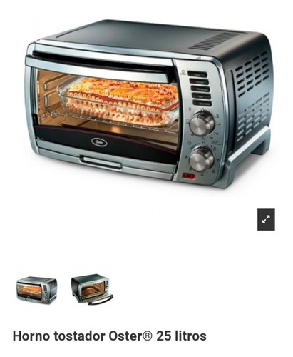 Horno Tostador Eléctrico Oster 25lts, Nuevo En Caja