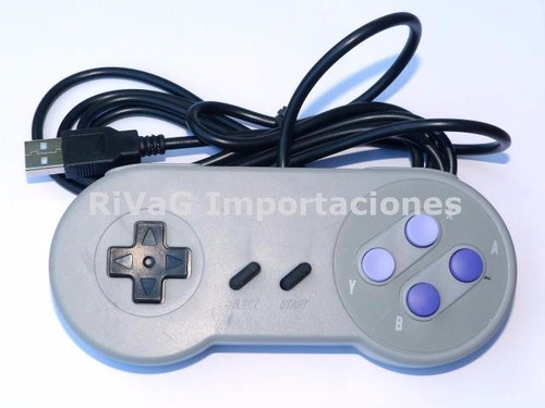 Joystick Usb Tipo Snes Para Pc Android Emuladores