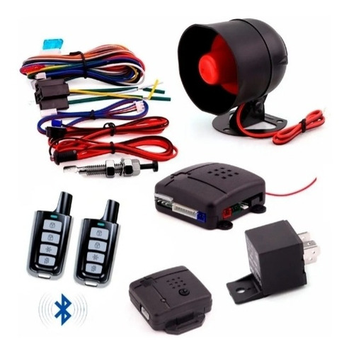 Sistema Alarma Antirrobo Bluetooth Auto Kia Avella