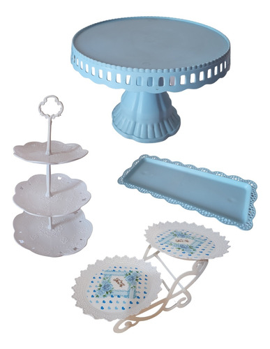 Set Candy Bar (porta Torta, Bandejas, Porta Cup Cake)