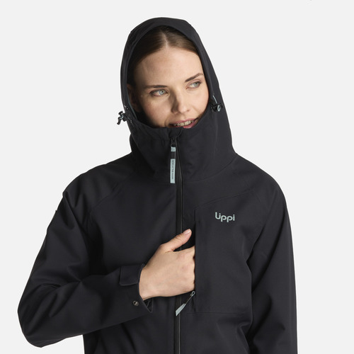 Chaqueta Mujer Massif B-dry Hoody Jacket Negro Lippi