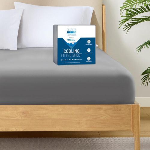 Sábana Bajera Ajustable Coolmax King Suave Y Resistente