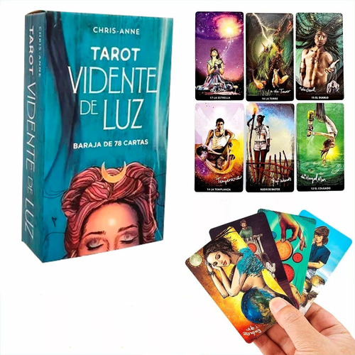 Tarot La Luz Mazo De 78 Cartas Tamaño 10x6cm