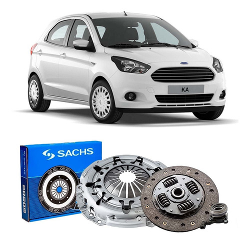 Kit Embreagem Ka 1.0 2015 A 2018 C/ Atuador Sachs 3000001217