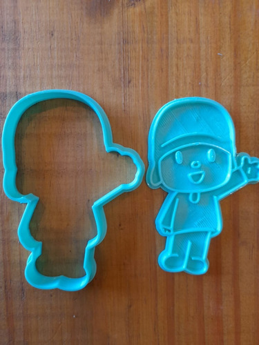 Imagen 5 de 10 de Cortante + Sello Pocoyo Galletitas, Cookies, Ballina Setx6u