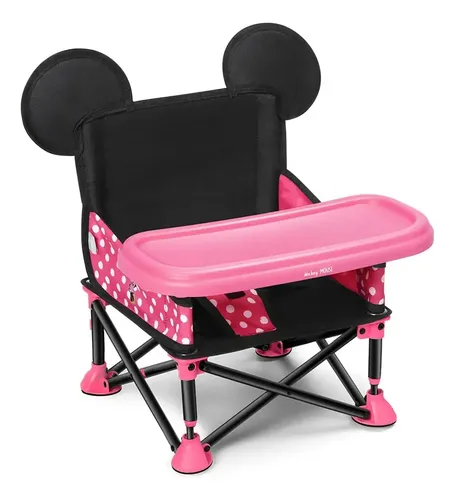 Cadeira De Alimentacao Infantil Portatil Minnie Multikids