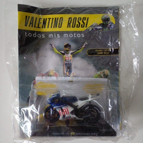 Colección Motos Valentino Rossi N 5. Yamaha Yzr M1 Brno 200 