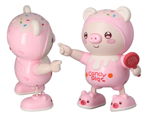 Pink Interactive Dancing Pig Toy Electronic Piglet Cool