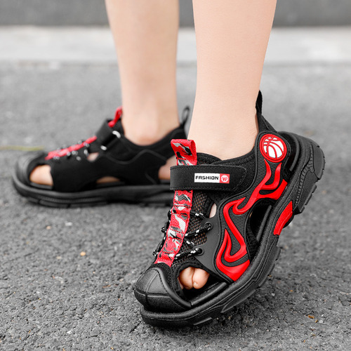 Sandalias De Playa Para Caminar Para Niños De Moda