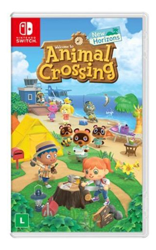 Jogo Animal Crossing New Horizons Nintendo Switch Físico