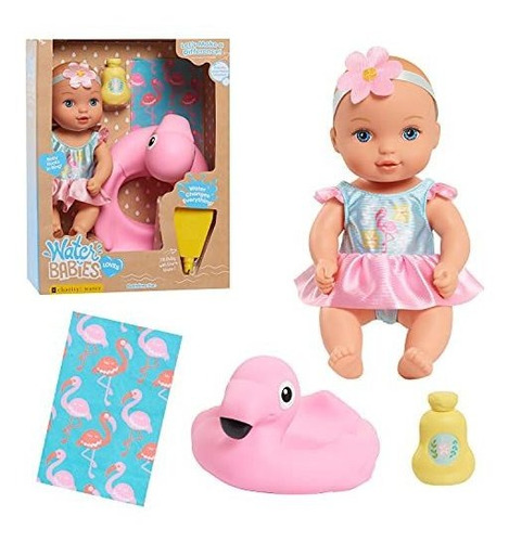 Muñeca Accesorio Waterbabies Doll Bathtime Fun Flamingo, Apo