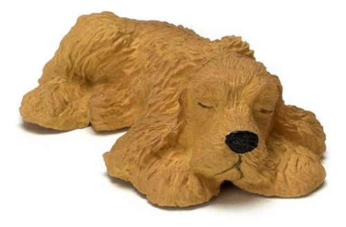 Dolls House Dormir American Cocker Spaniel Miniature Pet 