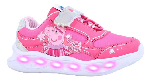 Zapatillas Peppa Pig Con Luces Footy Multiluces Mundo Manias