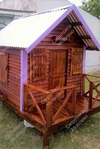 Precio de casitas online de madera para niñas