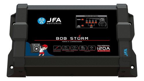 Fonte Carregador Jfa 120a Bob Slim Bivolt